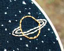 刺繍 図案 男の子 惑星