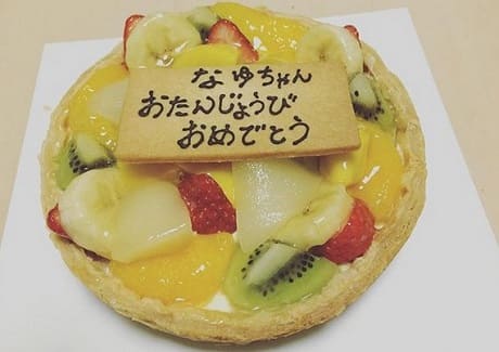 自宅デート 誕生日ケーキ