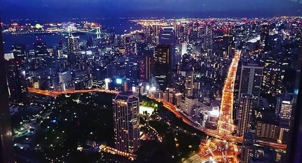 東京タワー夜景 誕生日デート