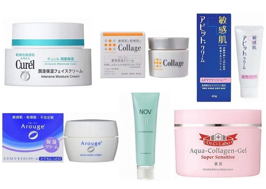 セラミドを配合した商品